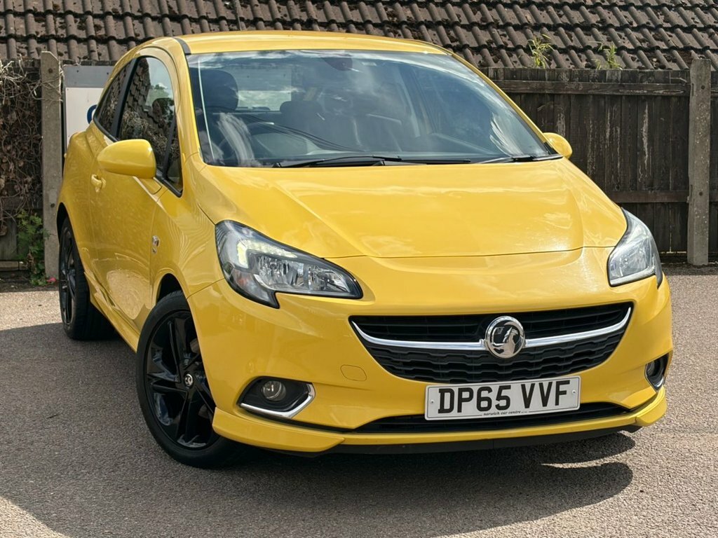 Vauxhall Corsa Hatchback Yellow