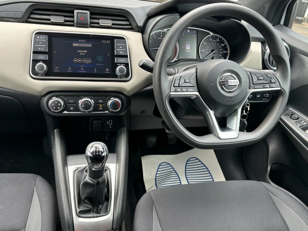 Nissan Micra 202070, 1.0 Ig-t 100 Acenta Xtronic, White #13