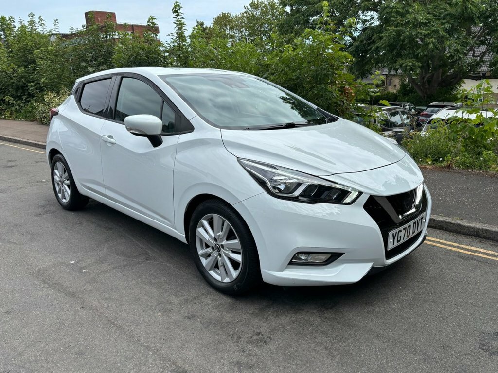 Nissan Micra 1L Acenta White