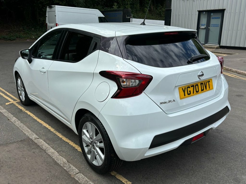Nissan Micra 1L Acenta White #3