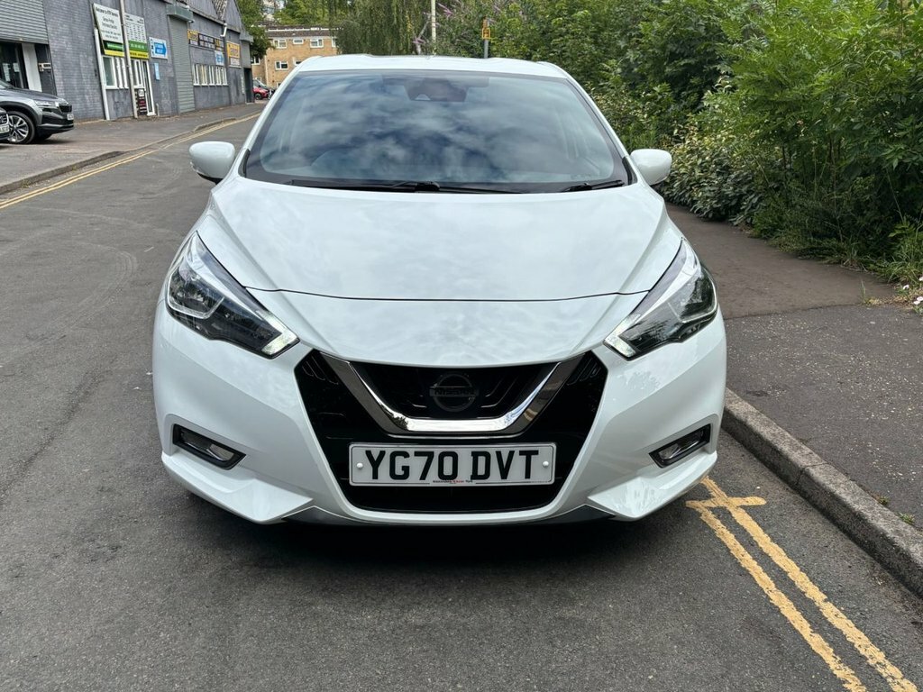 Nissan Micra 1L Acenta White #4