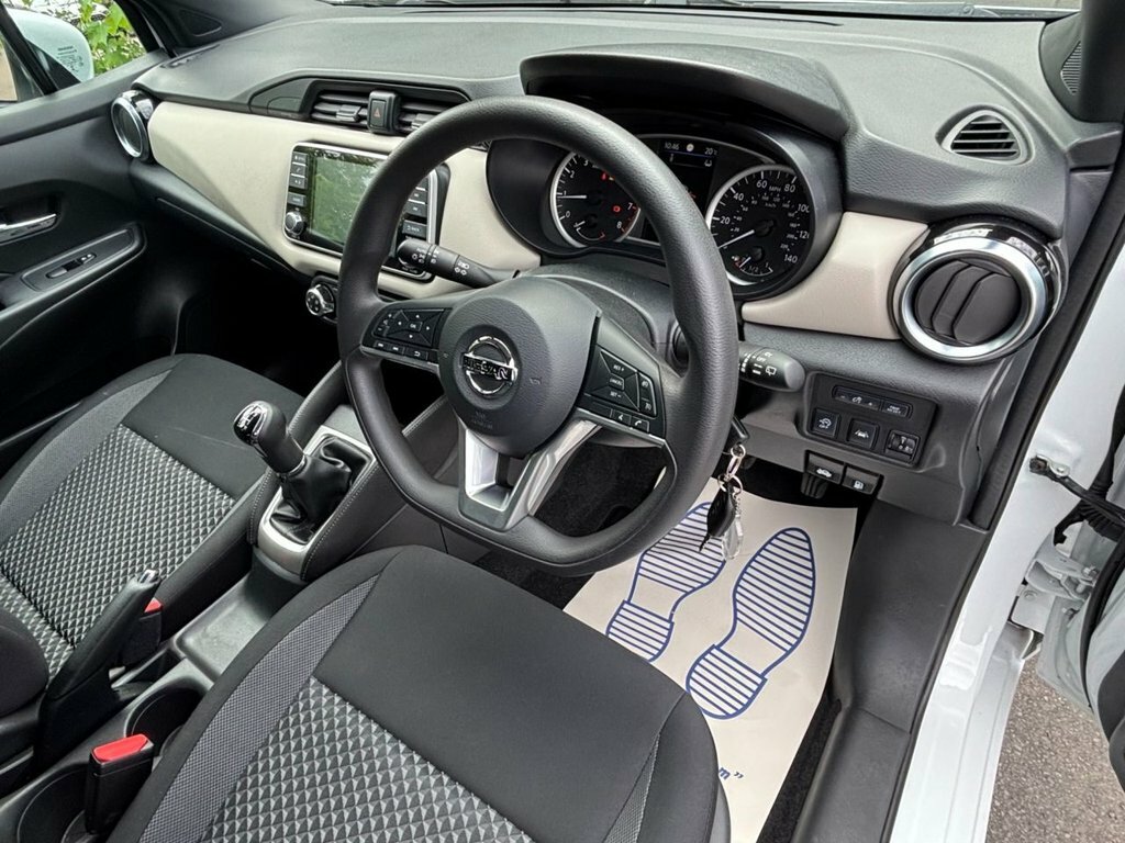 Nissan Micra 202070, 1.0 Ig-t 100 Acenta Xtronic, White #12