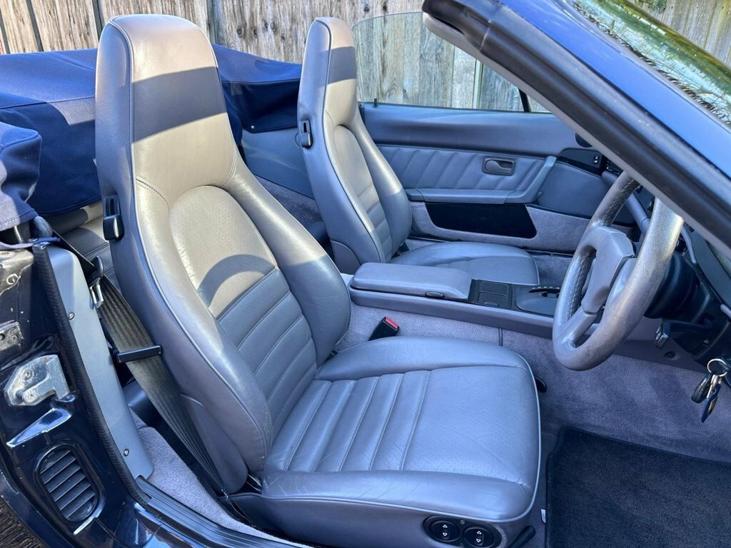 Porsche 968 Convertible Blue #5