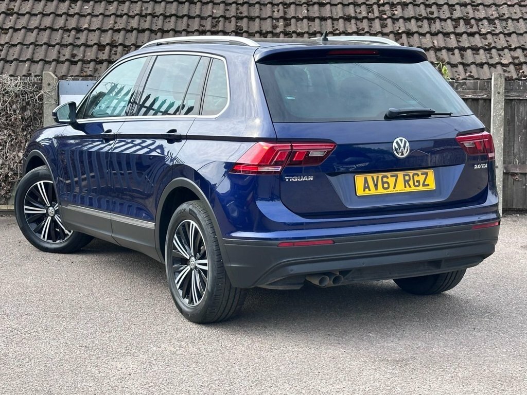 Volkswagen Tiguan 2L Se Navigation Blue #3