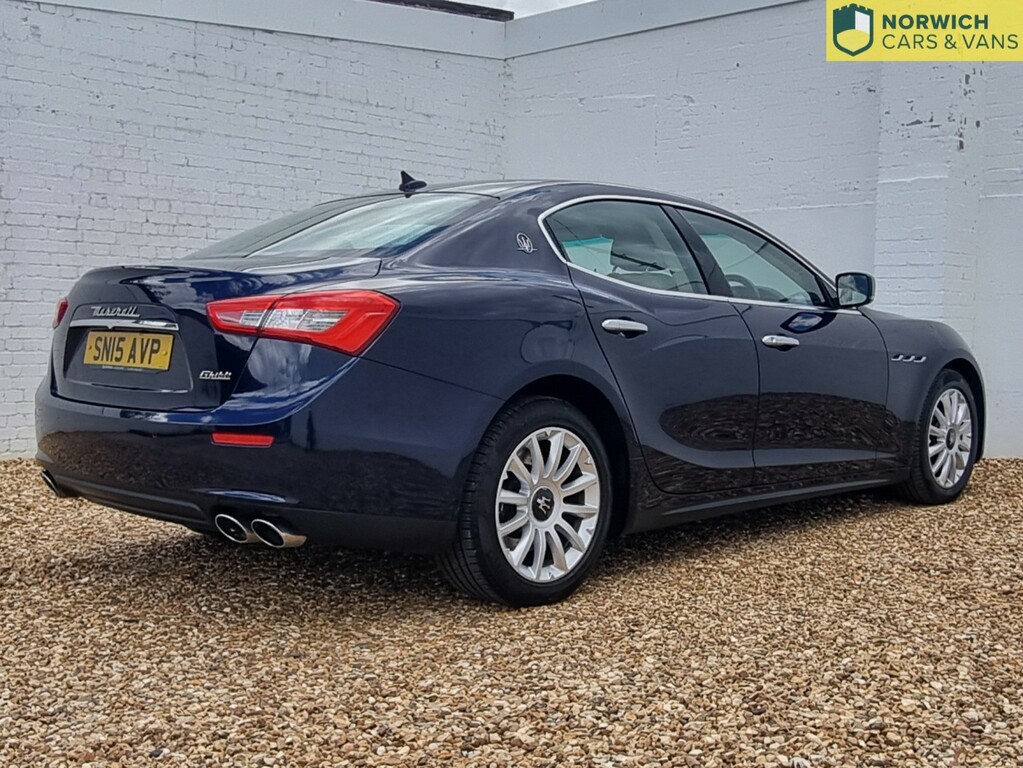 Maserati Ghibli 3.0 D V6 2015 Blue #4