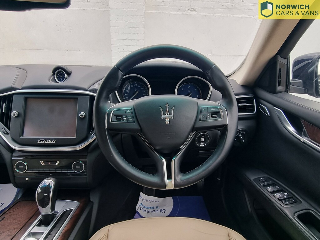 Maserati Ghibli 3.0D V6 Zf Euro 5 Ss White #57
