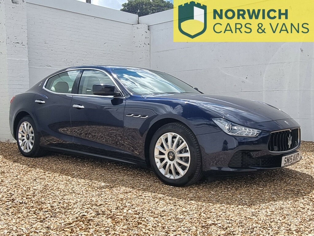 Maserati Ghibli 3.0 D V6 2015 Blue