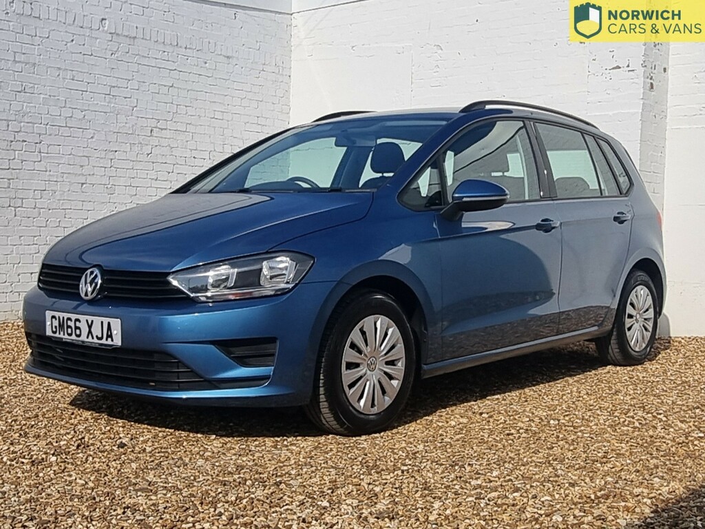 Volkswagen Golf SV 1.6 Tdi Bluemotion Tech S 2017 Blue #2