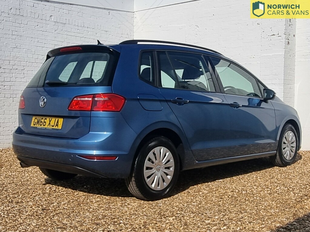 Volkswagen Golf SV 1.6 Tdi Bluemotion Tech S 2017 Blue #4