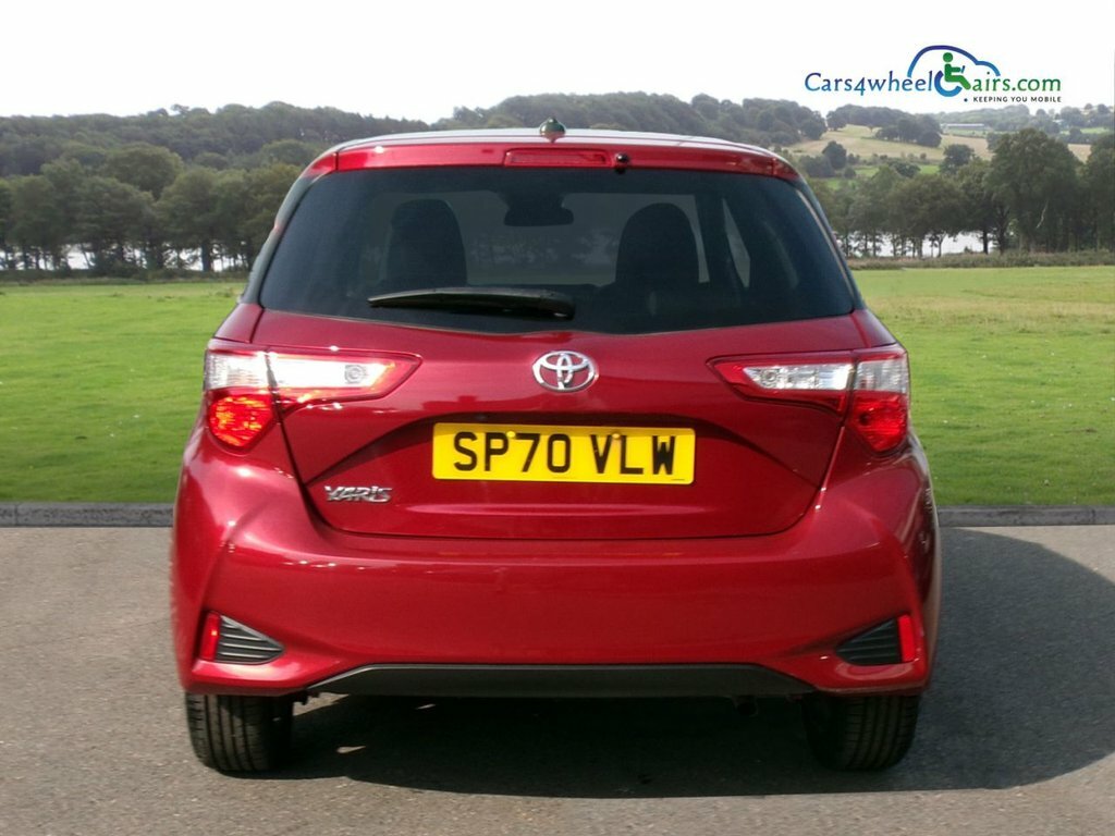 Toyota Yaris Hatchback SP70VLW Red #5
