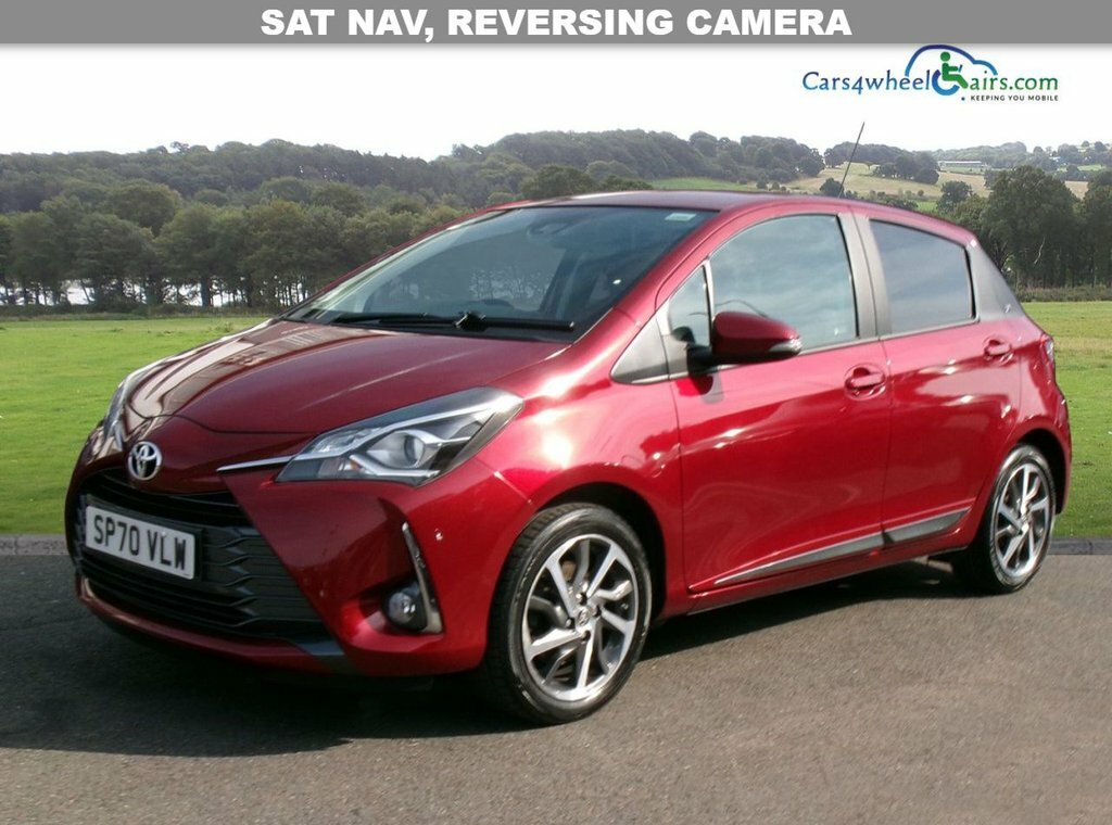 Toyota Yaris Hatchback SP70VLW Red #2