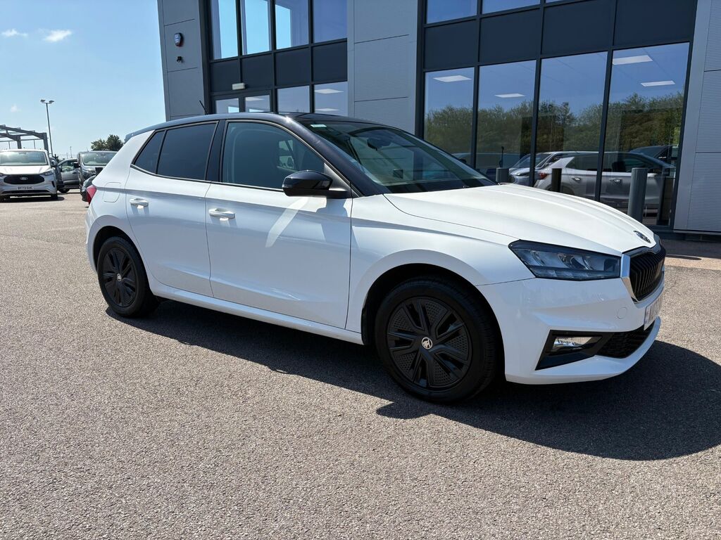 Skoda Fabia 1.0 Tsi Colour Edition AU72WNM White #2