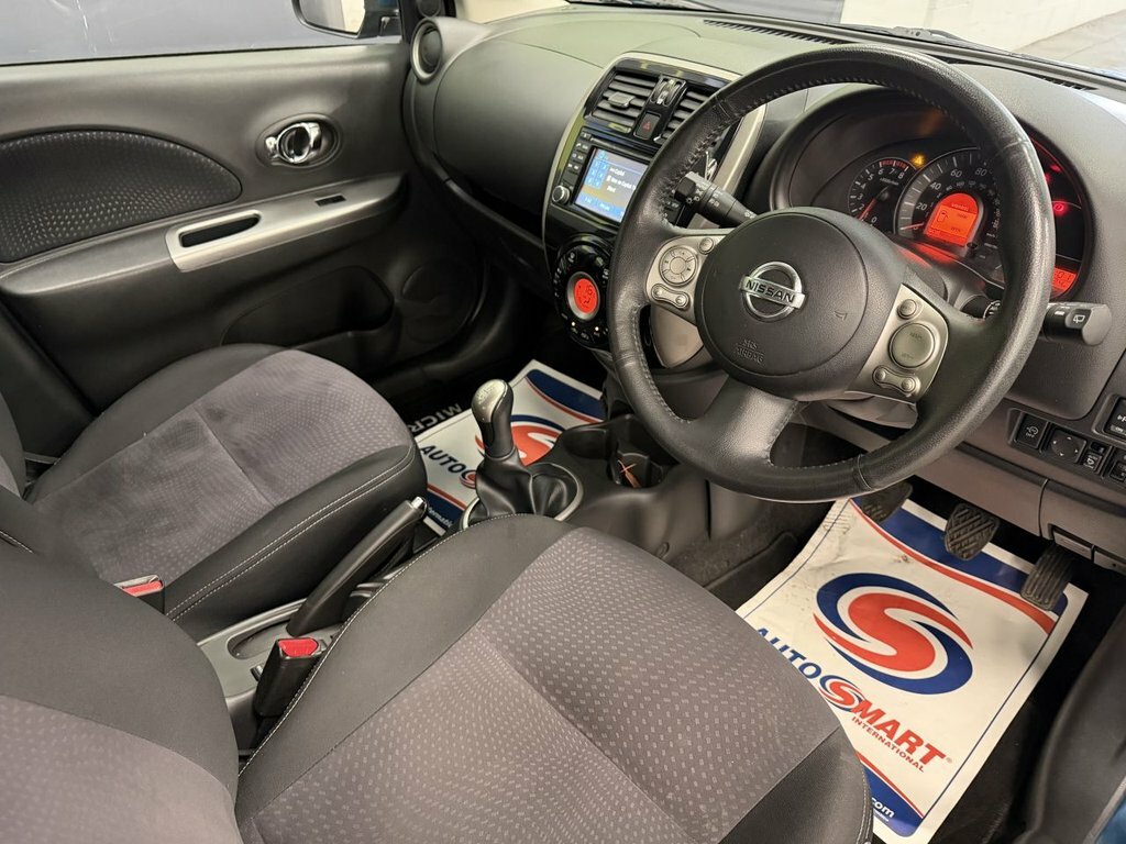 Nissan Micra Tekna Only 14K Miles Silver #16