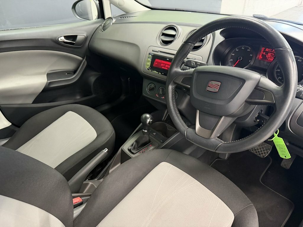 Seat Ibiza Hatchback 1.4 Toca Sport Coupe Euro 5 201313 White #16
