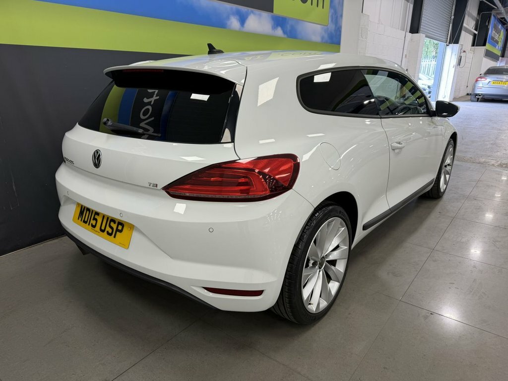 Volkswagen Scirocco 1.4L Gt White #4