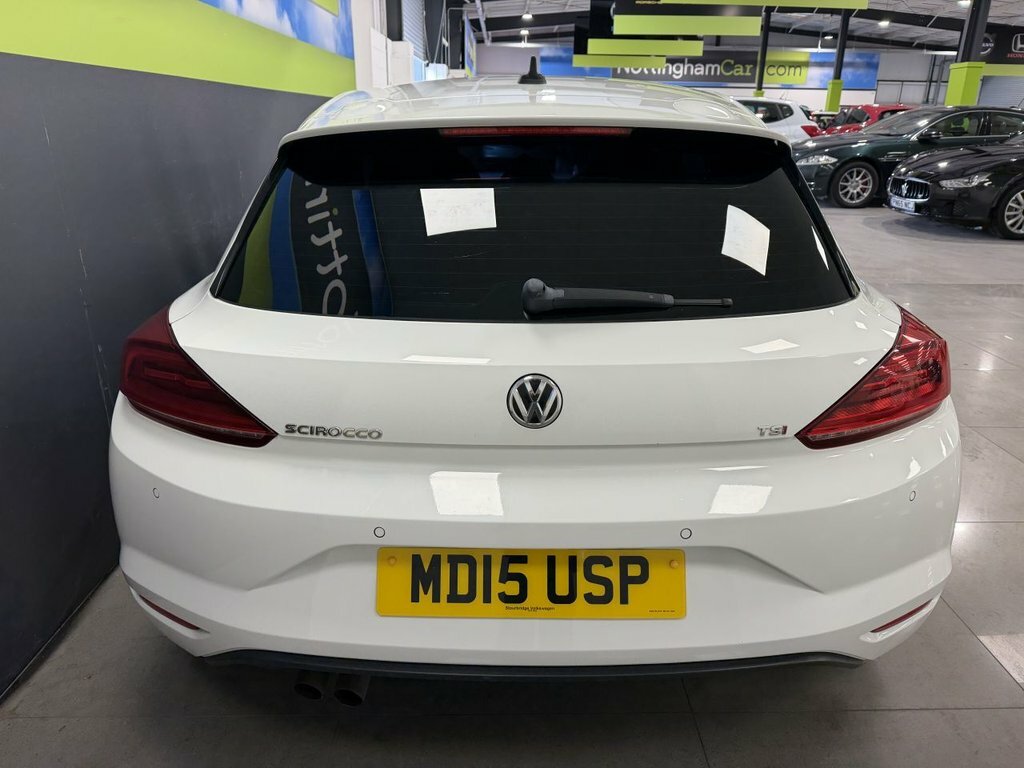 Volkswagen Scirocco 1.4L Gt White #5