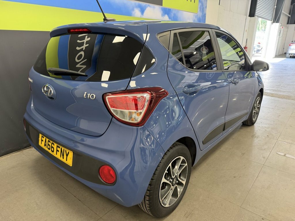 Hyundai I10 1L Premium Blue #5