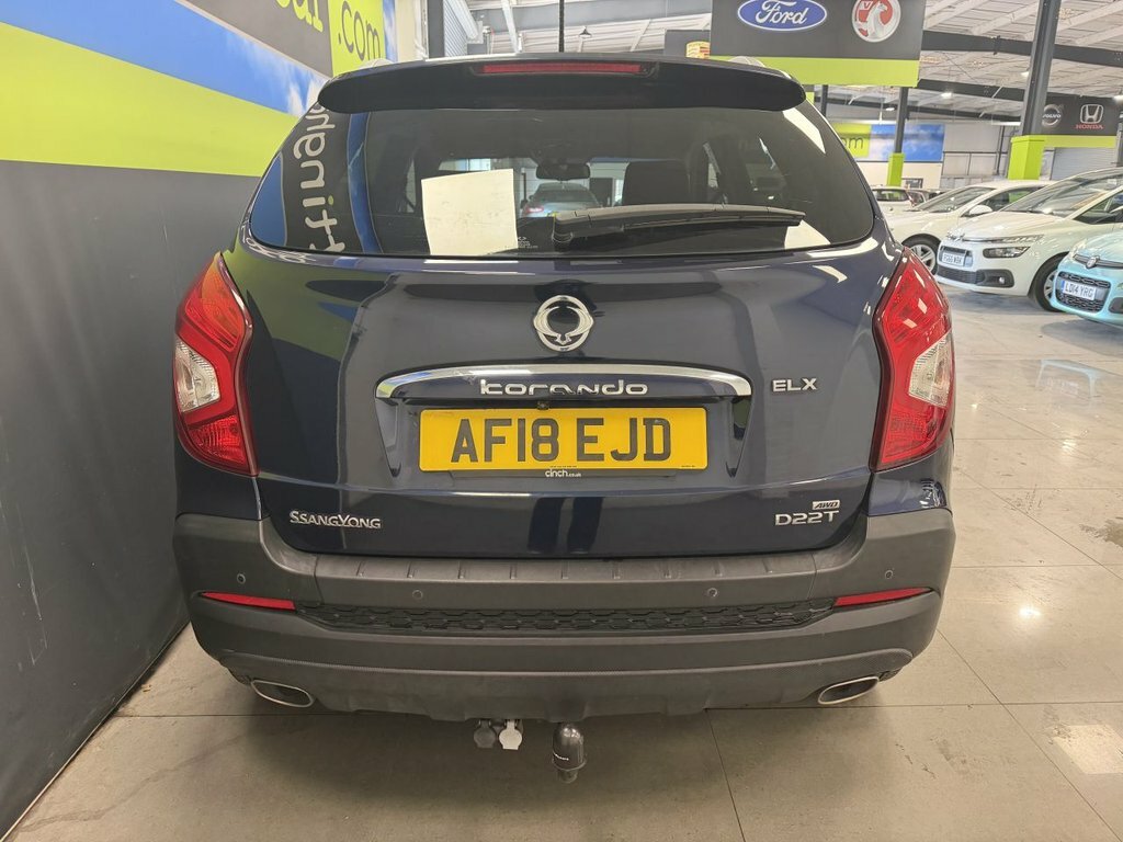 SsangYong Korando 2.2L Elx Blue #4