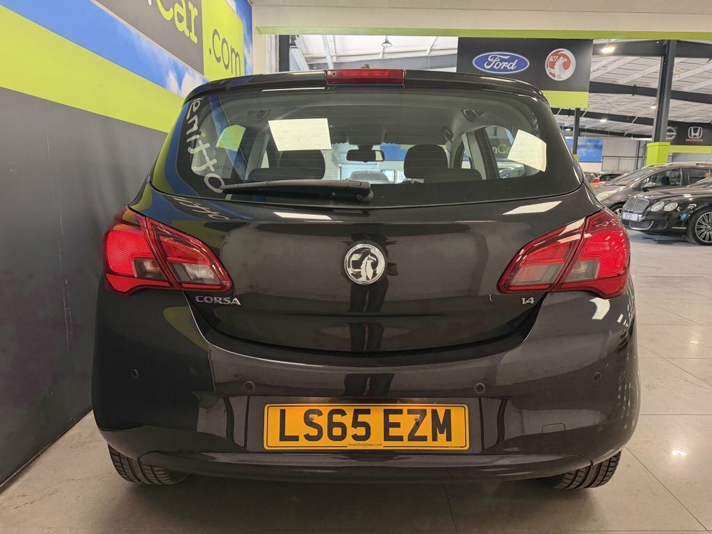 Vauxhall Corsa 1.4L Energy LS65EZM Black #5