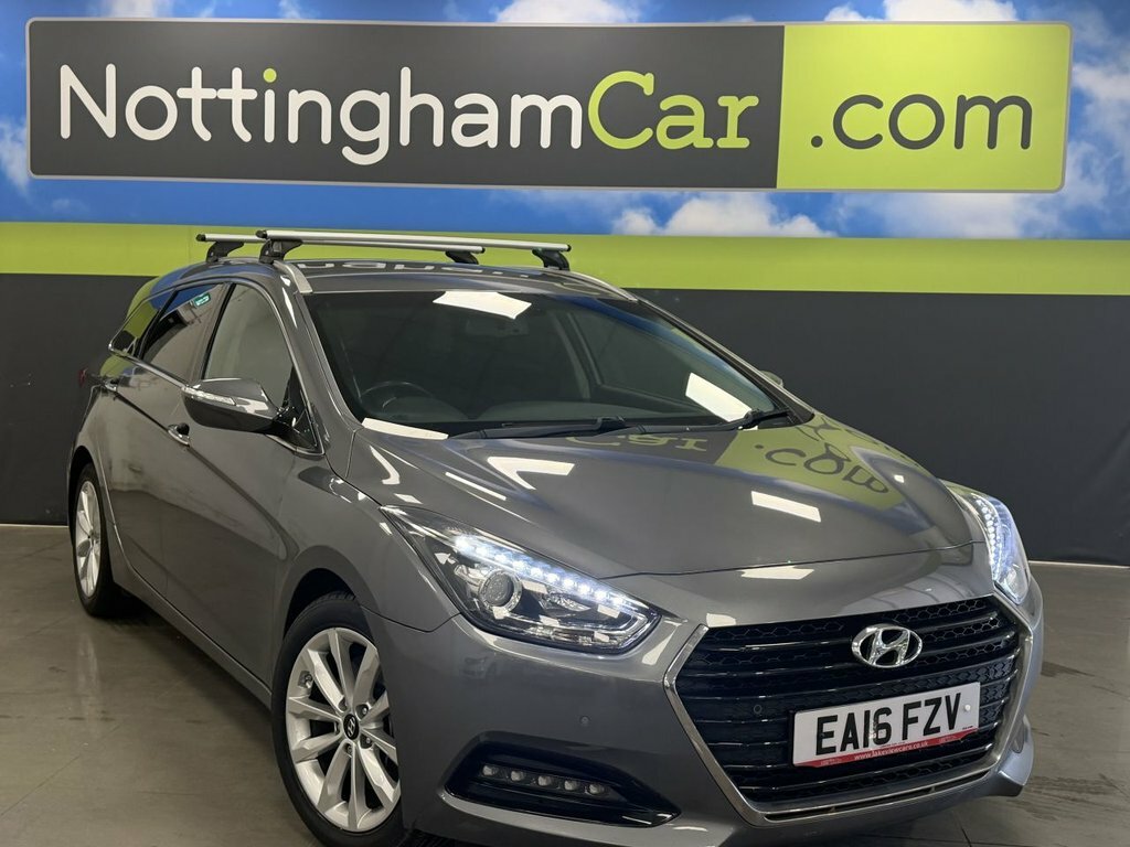 Hyundai I40 1.7L Se Nav Silver #2