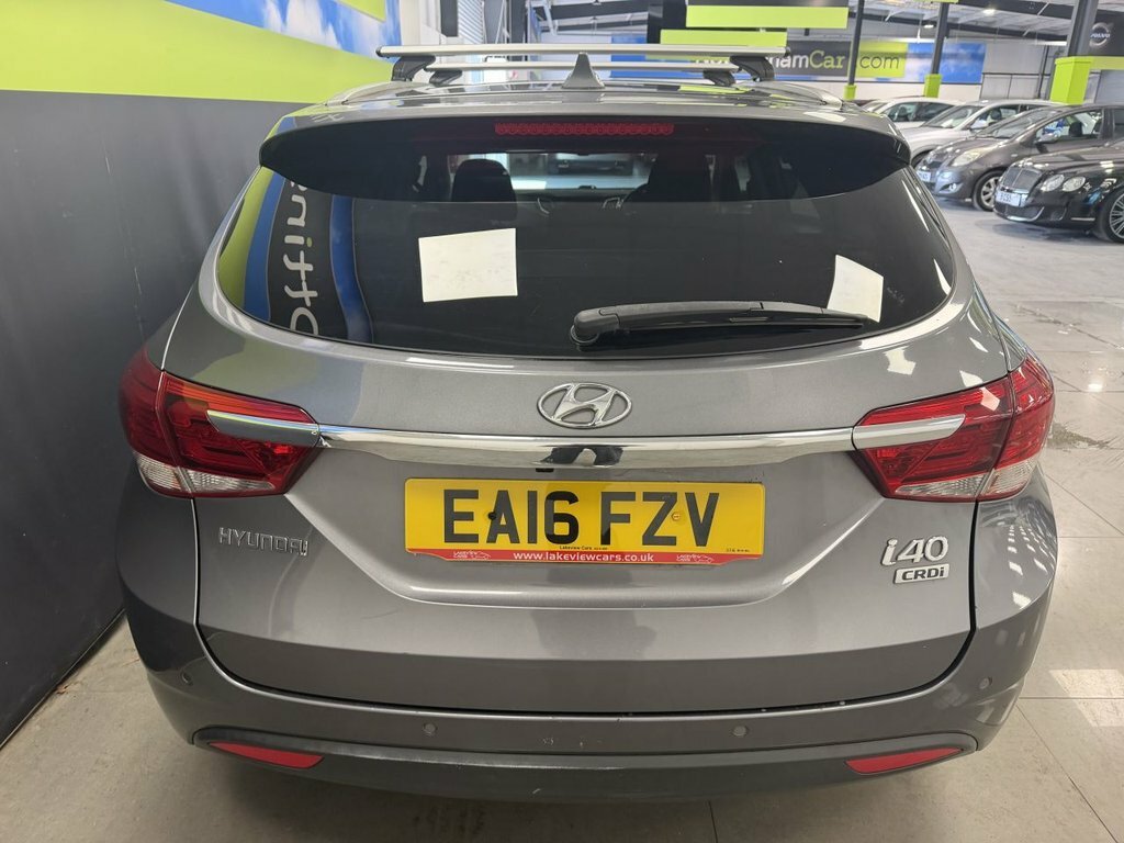 Hyundai I40 1.7L Se Nav Silver #6