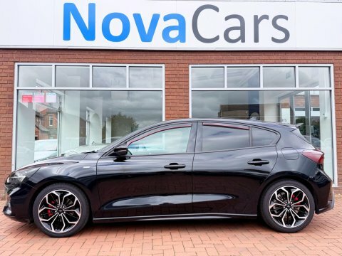 Ford Focus 1.0T Ecoboost St-line CN71FDL Black #2