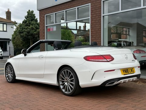 Mercedes-Benz C Class 2.1 C220d Amg YN18LWG White #4