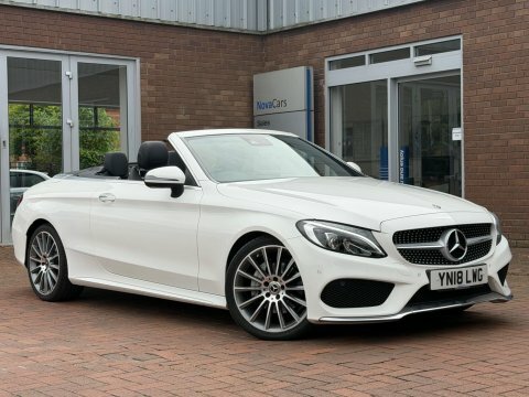 Mercedes-Benz C Class 2.1 C220d Amg YN18LWG White #6