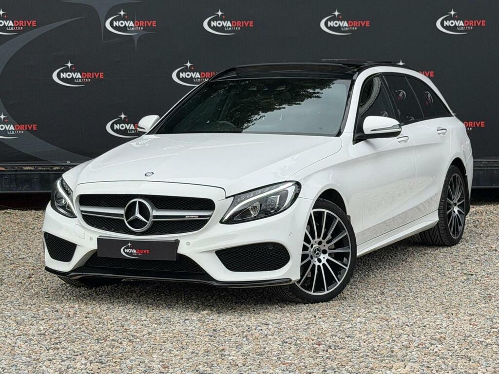 Mercedes-Benz C Class 2.1 C220d Amg Line Premium G-tronic 4Matic Euro White