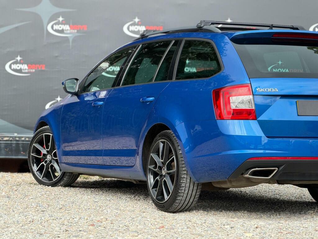 Skoda Octavia Skoda Estate 2.0 Tdi Cr Vrs Blue #18