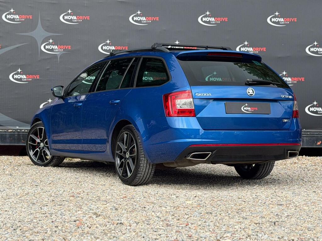 Skoda Octavia Skoda Estate 2.0 Tdi Cr Vrs Blue #16
