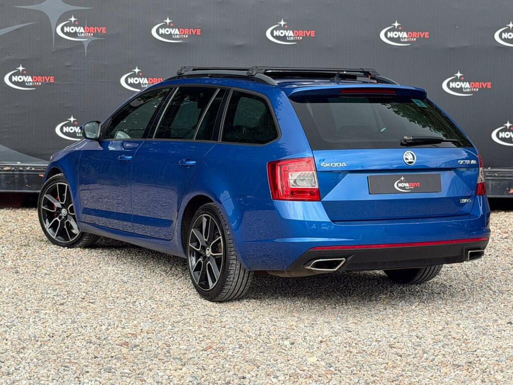 Skoda Octavia Skoda Estate 2.0 Tdi Cr Vrs Blue #15
