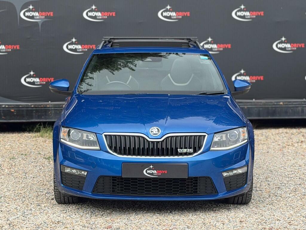 Skoda Octavia Skoda Estate 2.0 Tdi Cr Vrs Blue #22