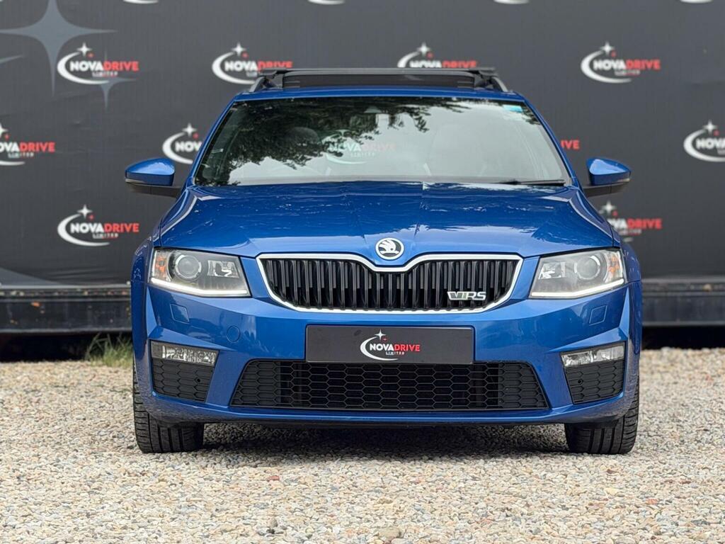 Skoda Octavia Skoda Estate 2.0 Tdi Cr Vrs Blue #19