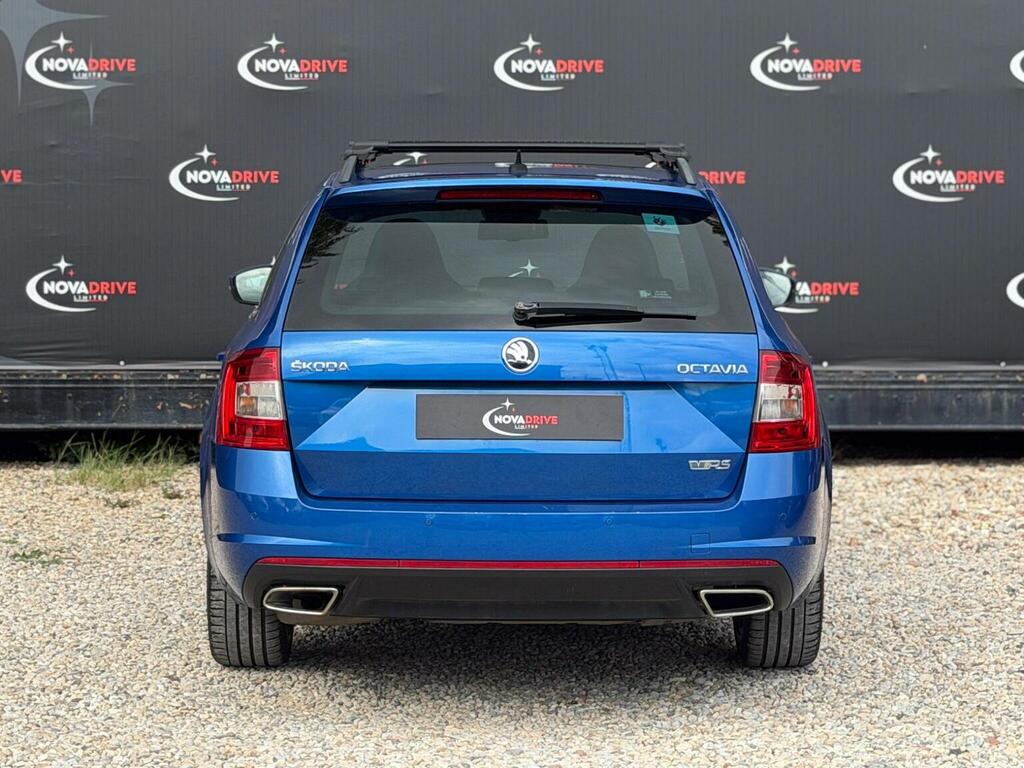 Skoda Octavia Skoda Estate 2.0 Tdi Cr Vrs Blue #13
