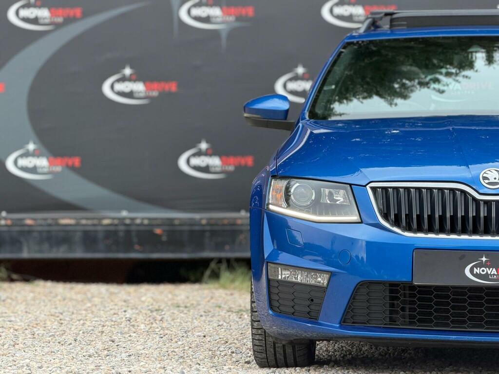 Skoda Octavia Skoda Estate 2.0 Tdi Cr Vrs Blue #20