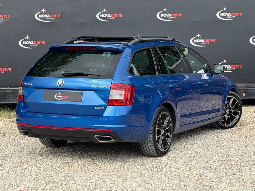 Skoda Octavia Skoda Estate 2.0 Tdi Cr Vrs Blue #10