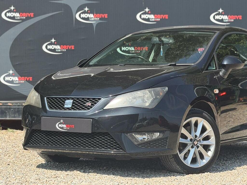 Seat Ibiza 1.6 Tdi Cr Fr Sport Coupe Euro 5 Black #4