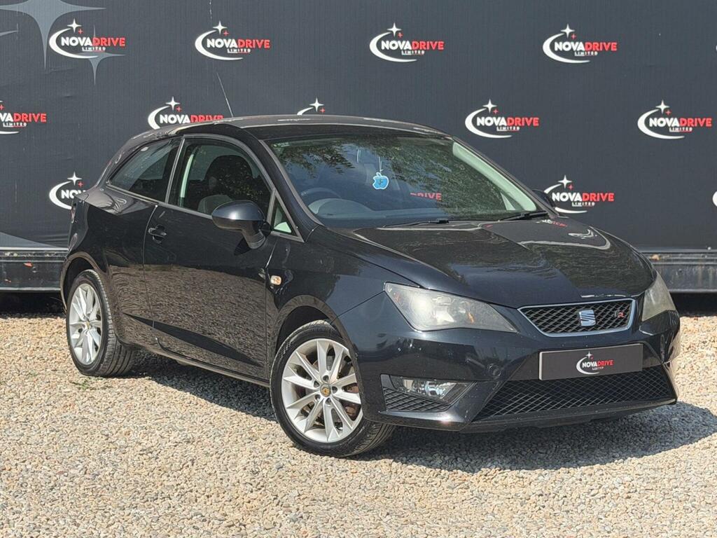 Seat Ibiza 1.6 Tdi Cr Fr Sport Coupe Euro 5 Black #5