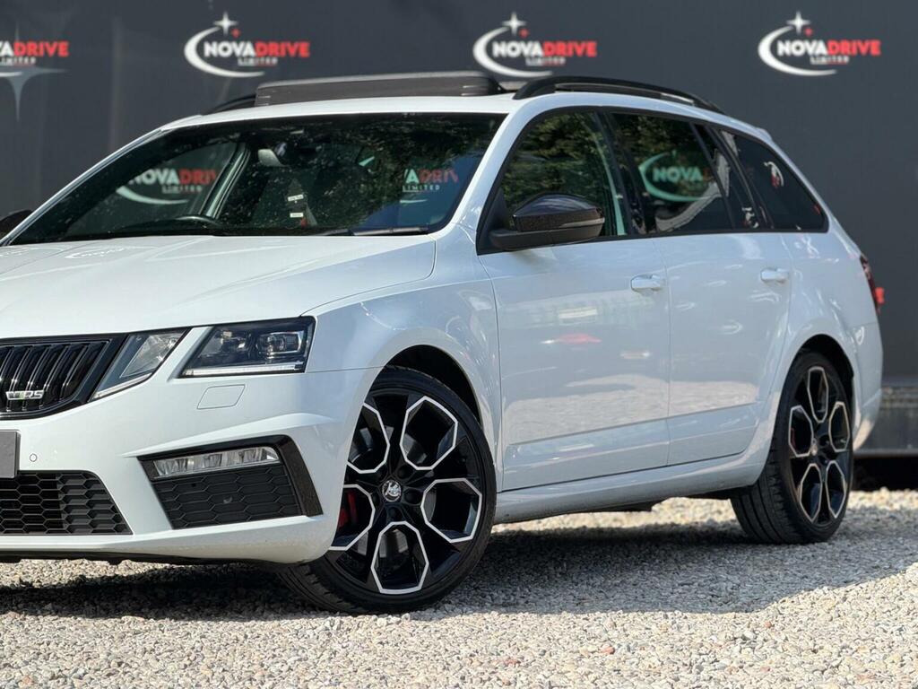Skoda Octavia 2.0 Tsi Vrs Euro 6 Ss White #3