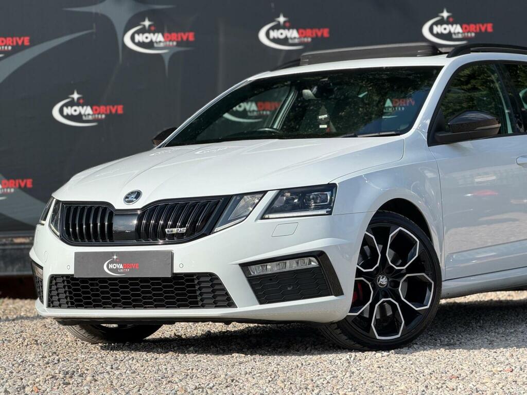 Skoda Octavia 2.0 Tsi Vrs Euro 6 Ss White #4