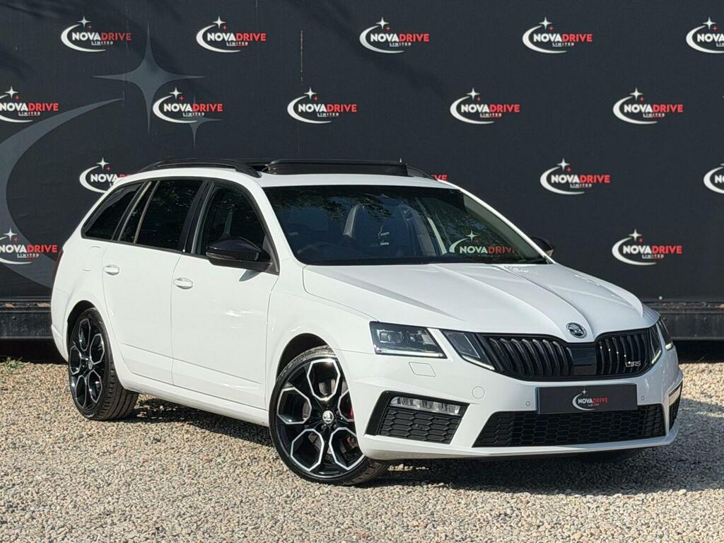Skoda Octavia 2.0 Tsi Vrs Euro 6 Ss White #5