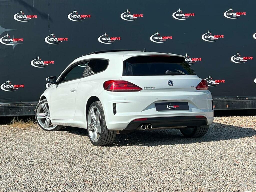 Volkswagen Scirocco 2.0 Tdi Bluemotion Tech R-line Dsg Euro 6 Ss White #4