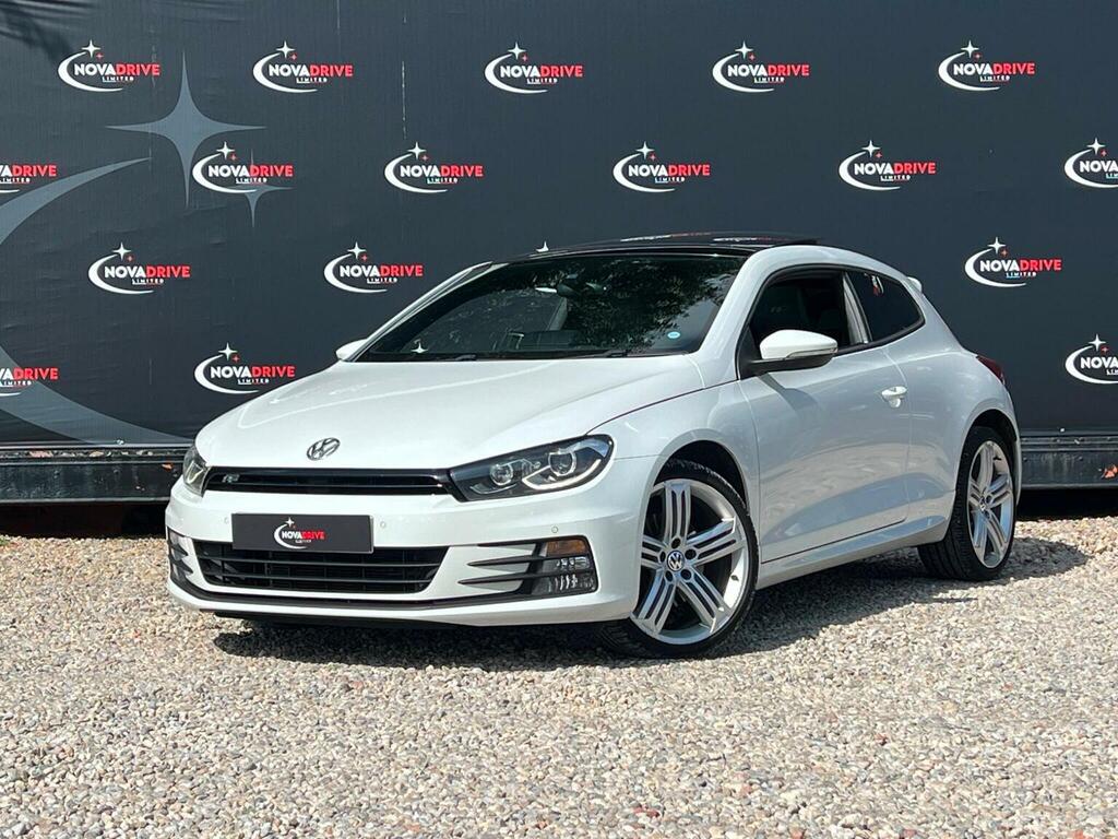 Volkswagen Scirocco 2.0 Tdi Bluemotion Tech R-line Dsg Euro 6 Ss White #3