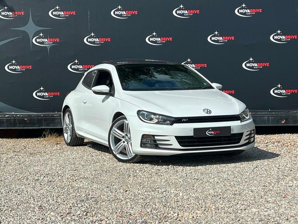 Volkswagen Scirocco 2.0 Tdi Bluemotion Tech R-line Dsg Euro 6 Ss White #5