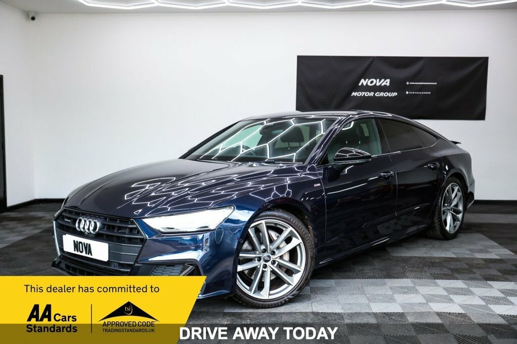 Audi A7 3L Black Edition Blue