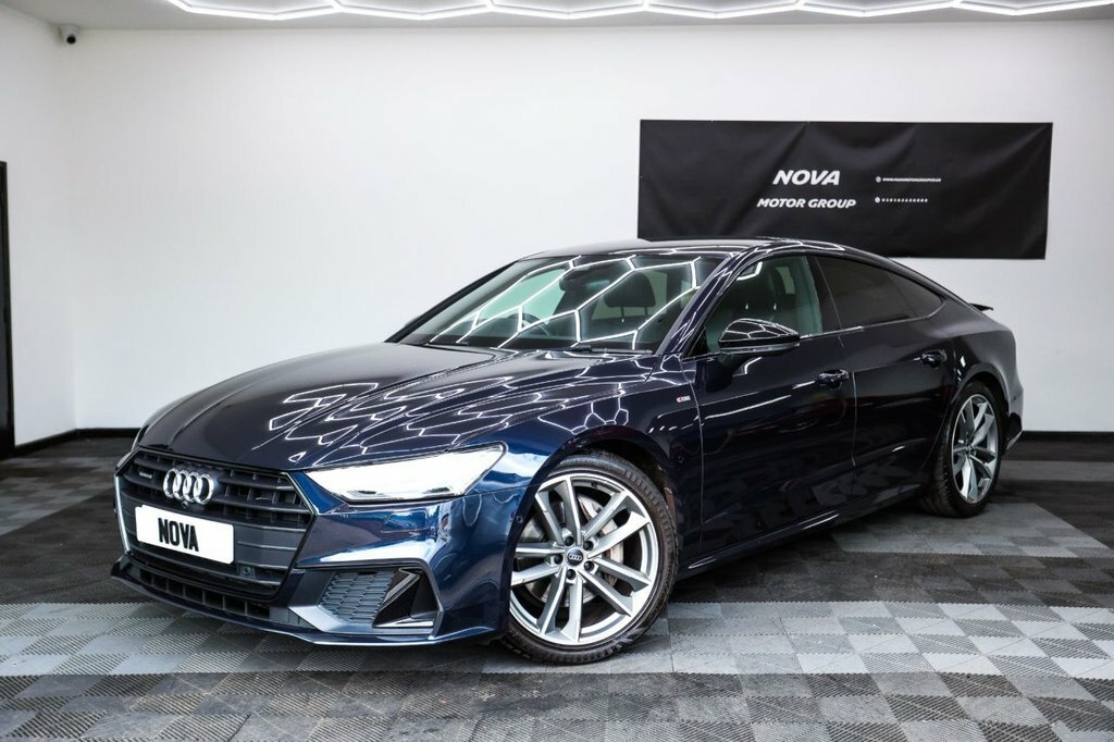Audi A7 3L Black Edition Blue #2