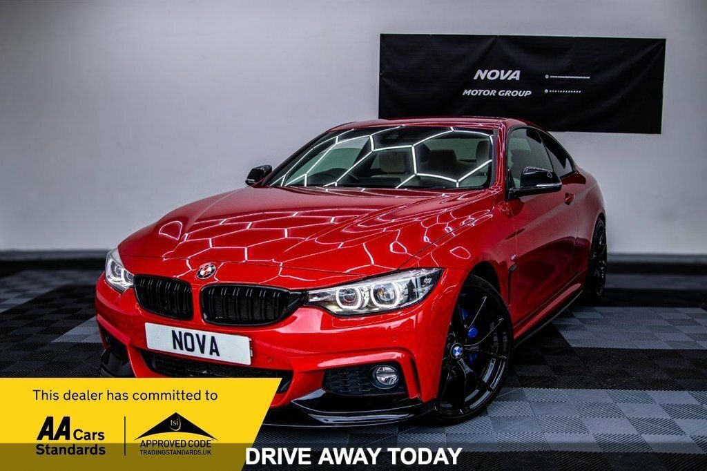 BMW 4 Series Gran Coupe 2L M Sport Red