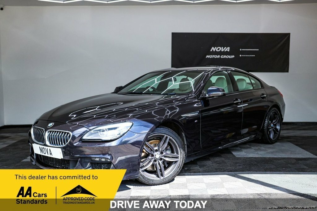 BMW 6 Series Gran Coupe 3L M Sport Black