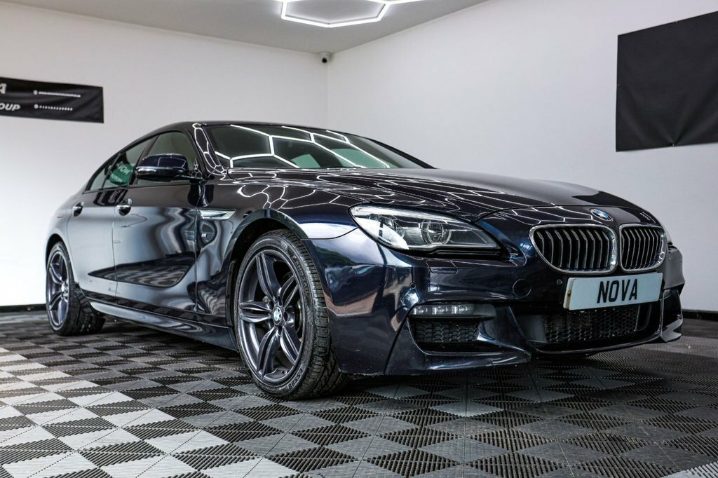 BMW 6 Series Gran Coupe 3L M Sport Black #3
